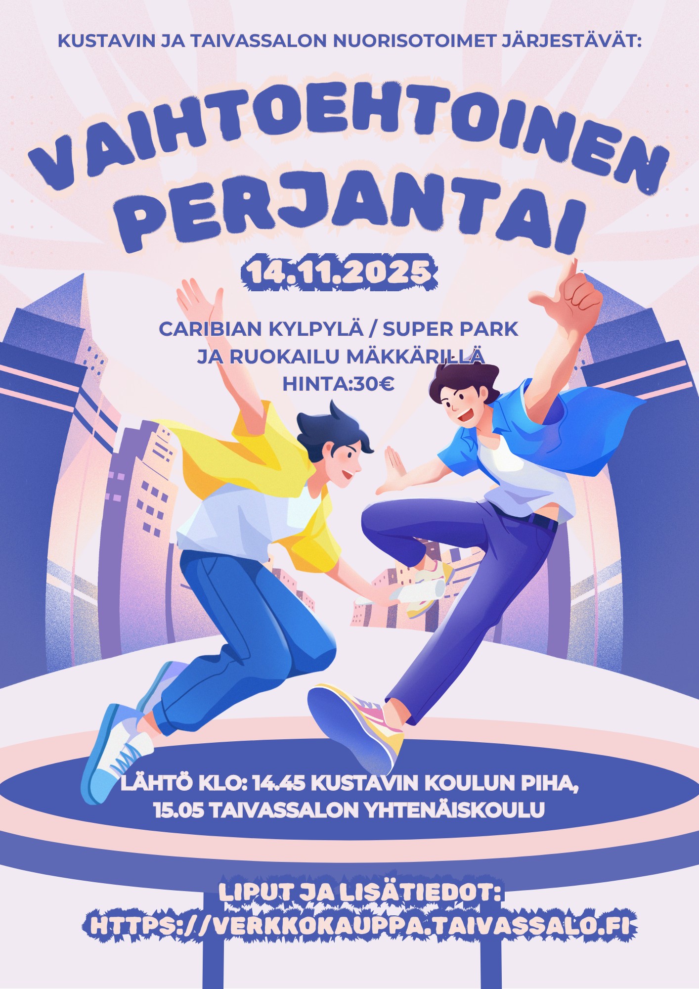 Vaihtoehtoinen perjantai 14.11.2025